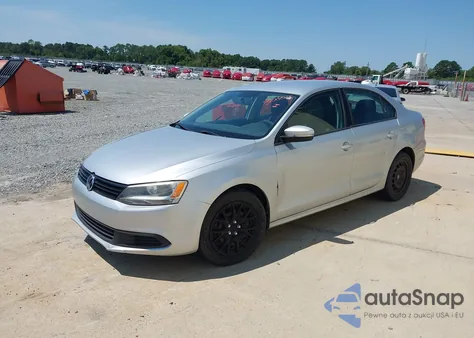 2014 Volkswagen Jetta 1.8T Se из США, поврежденный, VIN 3VWD17AJ4EM250003